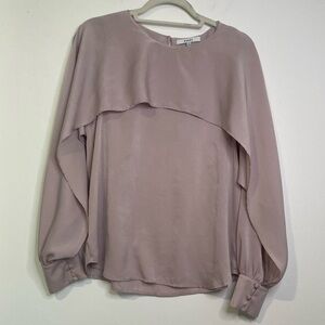 RO&DE Chic Mauve Layered Blouse